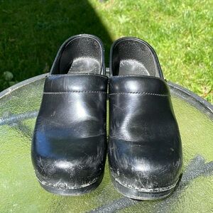 Dansko Black Clogs